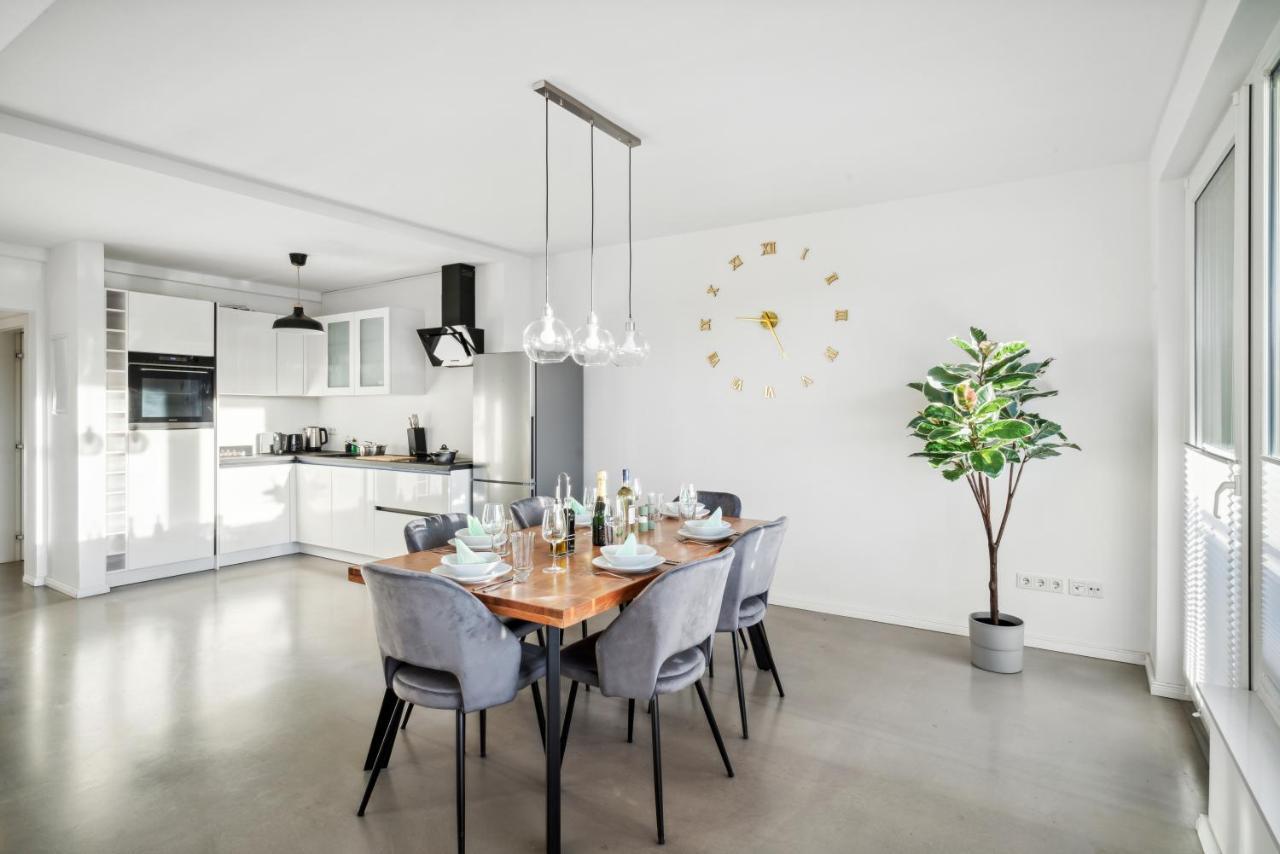 Design-Apartment - Bochum Zentrum - 2 Balkons - 118M2 - Netflix Dış mekan fotoğraf