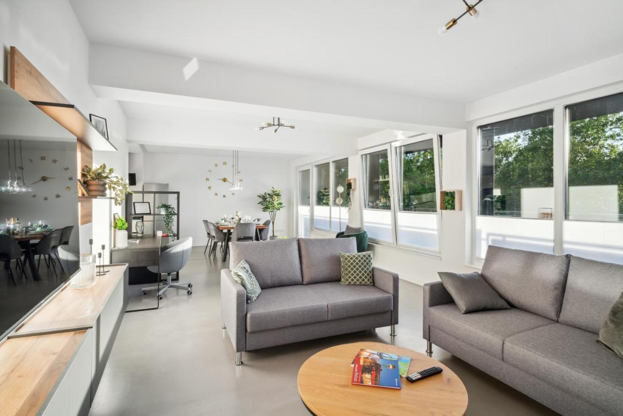 Design-Apartment - Bochum Zentrum - 2 Balkons - 118M2 - Netflix Dış mekan fotoğraf