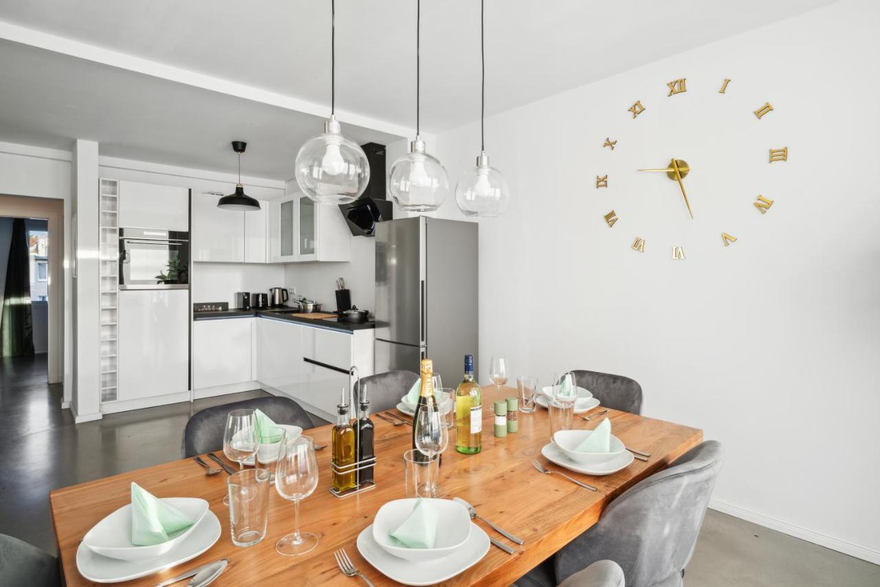 Design-Apartment - Bochum Zentrum - 2 Balkons - 118M2 - Netflix Dış mekan fotoğraf