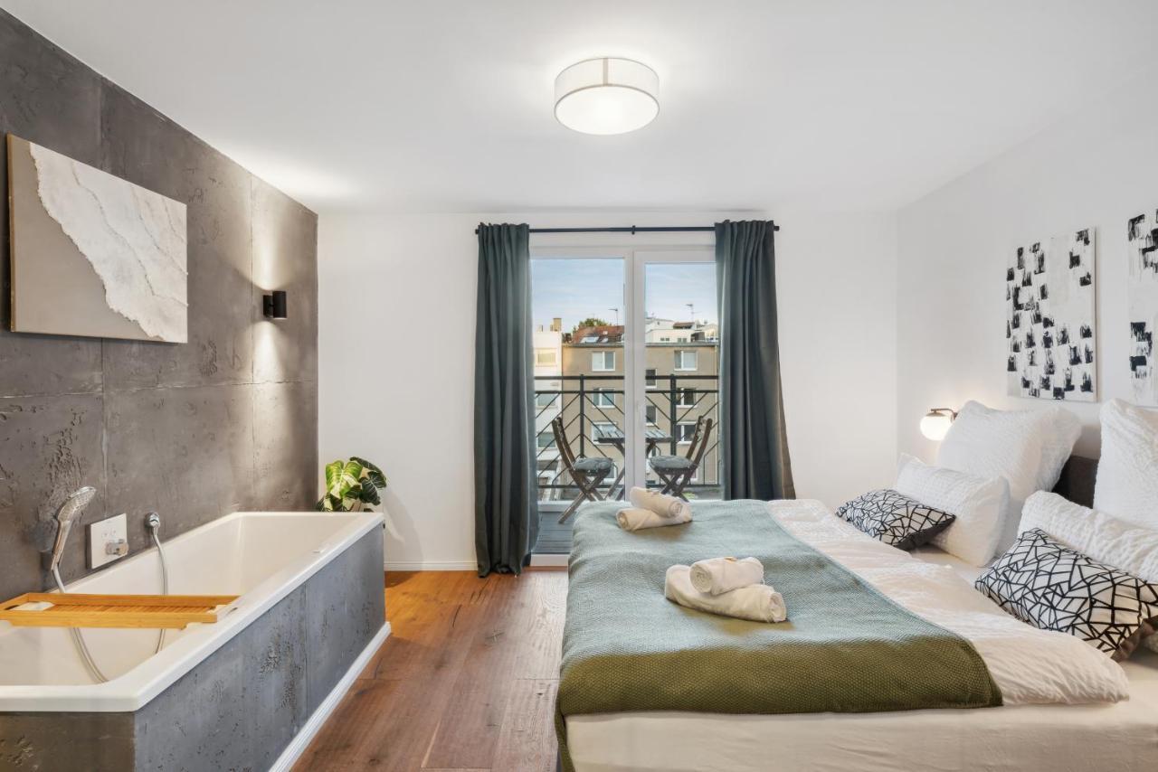 Design-Apartment - Bochum Zentrum - 2 Balkons - 118M2 - Netflix Dış mekan fotoğraf