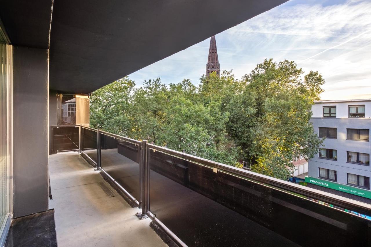 Design-Apartment - Bochum Zentrum - 2 Balkons - 118M2 - Netflix Dış mekan fotoğraf