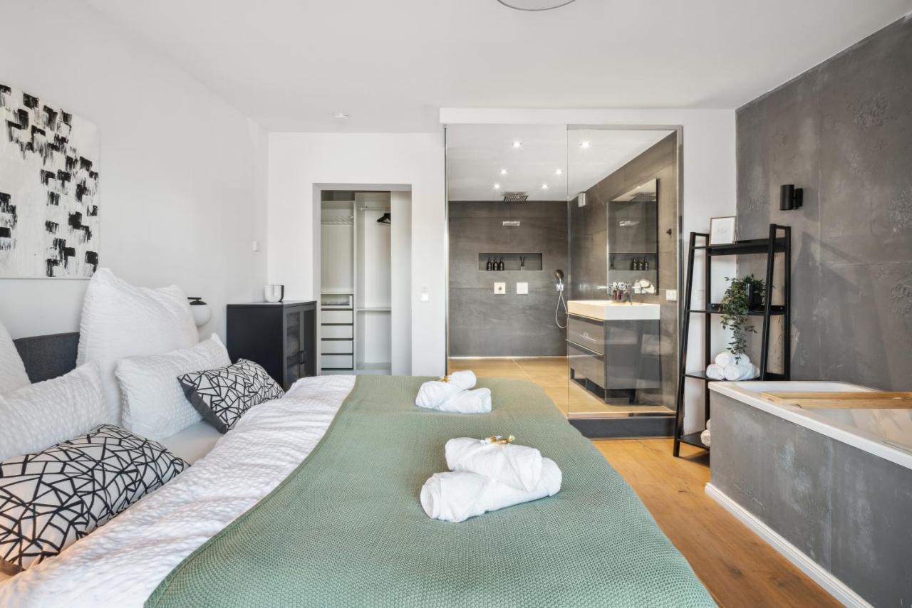 Design-Apartment - Bochum Zentrum - 2 Balkons - 118M2 - Netflix Dış mekan fotoğraf