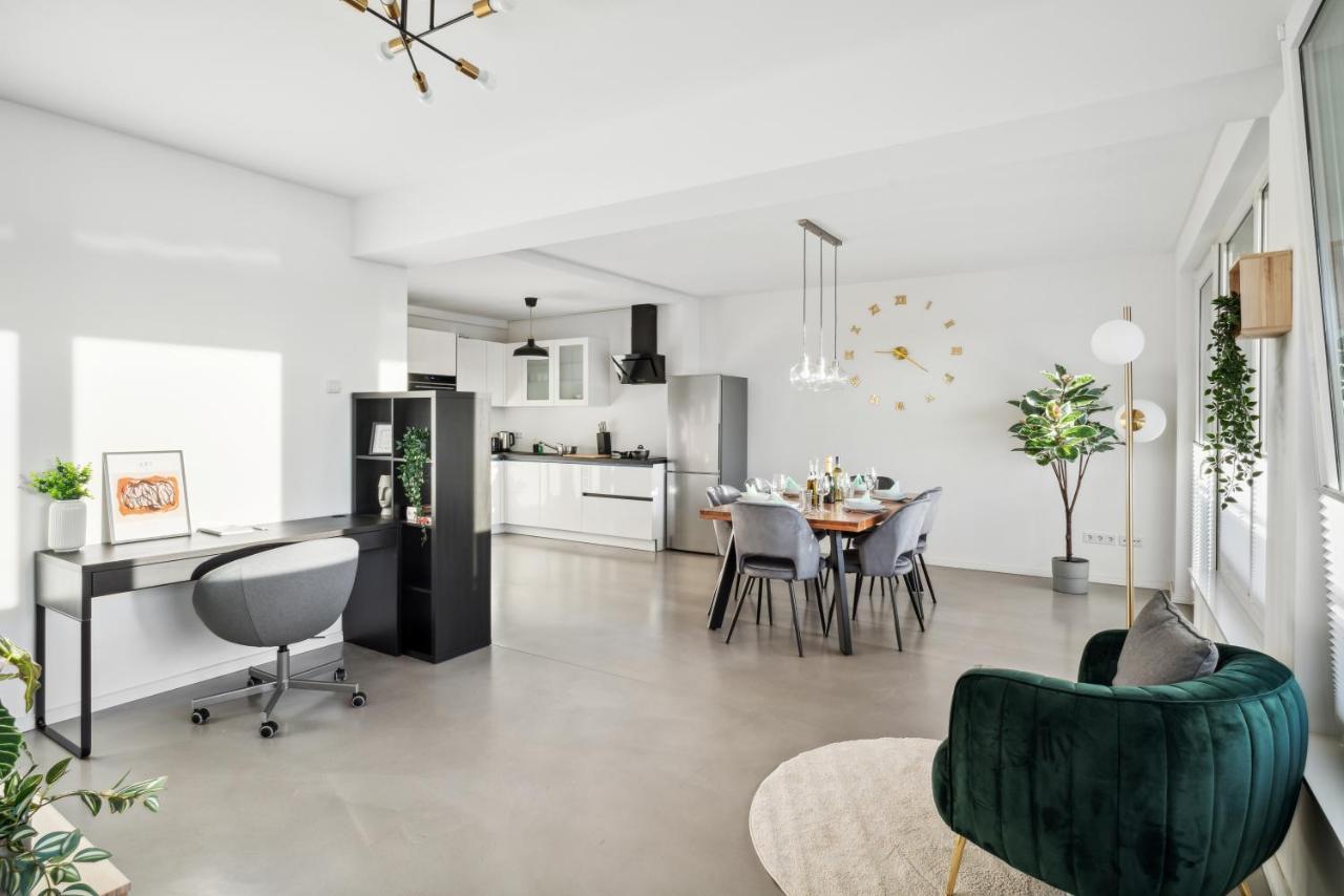 Design-Apartment - Bochum Zentrum - 2 Balkons - 118M2 - Netflix Dış mekan fotoğraf